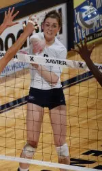 Dunaway put down 11 kills against the Billikens.