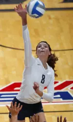 Abbey Bessler had a match-high 22 kills against Butler.