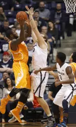 Matt Stainbrook scored 12 points and had nine rebounds in the Musketeers' victory.