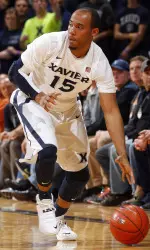 Myles Davis scored all of his 15 points from behind the arc.