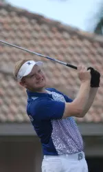 Aaron Siekmann leads XU with a first round score of 73.