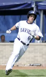 Mitch Elliott cracked his first home run of the year in the sixth inning.