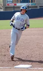 Nittoli drove in two of Xavier's runs on Thursday night against Saint Louis.