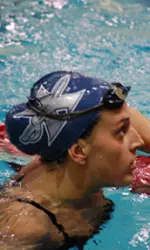 Courtney Shields earned academic all-conference for the second year in a row.