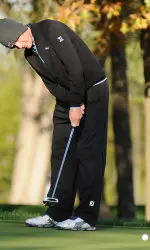 Live stats are available on Golfstat.com.