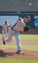 Tyler Koors struck out a season-high-tying eight batters against Charlotte.
