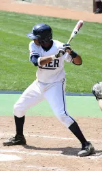 Tres Eberhardt doubled twice and scored three runs in XU's 12-3 win over Dayton on Friday afternoon.