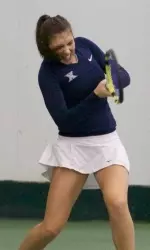 Daniella Patton was one of four Xavier players to capture a singles victory.