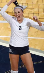 Alex Blair notched a season-best 11 kills against Fresno State on Friday afternoon.