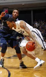 Justin Martin scored a team-best 19 points against Providence.