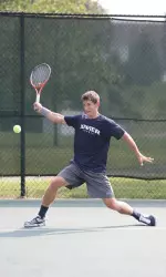 Senior Jimmy Roebker gave the No. 31 nationally-ranked player quite a match.