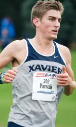 Grant Parrelli finished the 10K race in a time of 33:13.