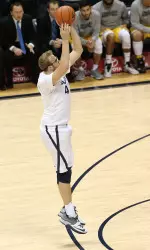 Senior Matt Stainbrook scored a tied-for team-high 18 points, including a shot from beyond the arc.