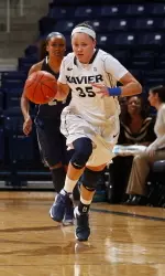 Jenna Crittendon had a team-high 10 rebounds on Wednesday night.