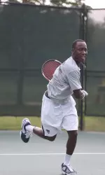 Freddy Abunku overcame a tough three set match to make him 2-4 on the season.