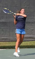 Daniella Patton assists Xavier in their first BIG EAST win with singles and doubles victories.