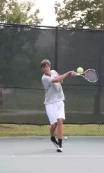 Freshman Jeremy Schneider's stellar play has resulted in a 6-2 record.