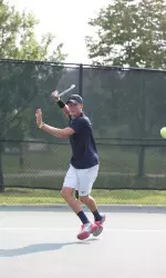 Matt Bishop obtained a huge win to help Xavier overcome IUPUI.