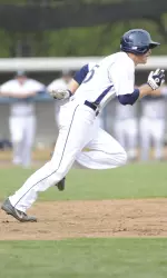 Bruening finished the afternoon with an inside-the-park home run.