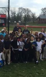 Xavier SAAC organized an Easter egg hunt for their adopted elementary school last week.