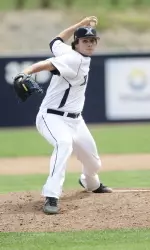 Brad Kirschner picked up his sixth save of the year after pitching the final 1.2 innings.