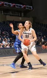 Anniina Äijänen had seven points and six rebounds on Sunday afternoon.