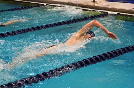 Nick Strader in the 1,000 yard freestyle.