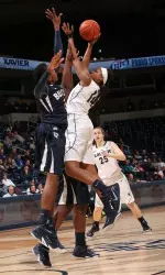 Briana Glover had 11 points on Sunday afternoon vs Butler.