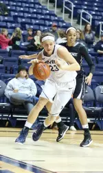 Leah Schaefer had a team-high seven rebounds with eight points and five assists on Sunday afternoon.