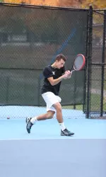 Arthur Stefani holds a 7-2 record in singles competition this season.