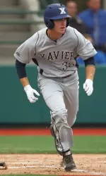 Brian Bruening hit his first home run of the season in the sixth inning.