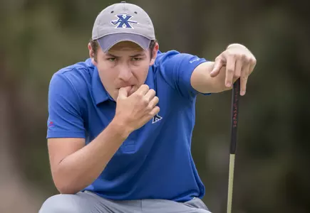 Jose Montano during the final round of the BIG EAST Conference men's golf championship, Tuesday, April 28, 2015, in Okatie, South Carolina. (BIG EAST Photo/Stephen B. Morton)