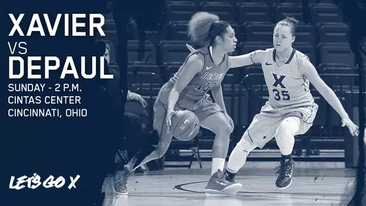 Xavier vs DePaul - preview graphic