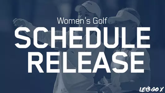 Women's Golf Schedule Release