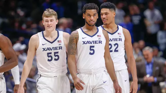 Xavier vs Morehead State - J.P. Macura and Trevon Bluiett
