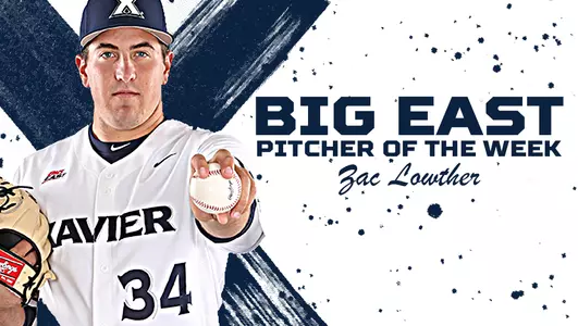 Zac Lowther Pitcher of the Week