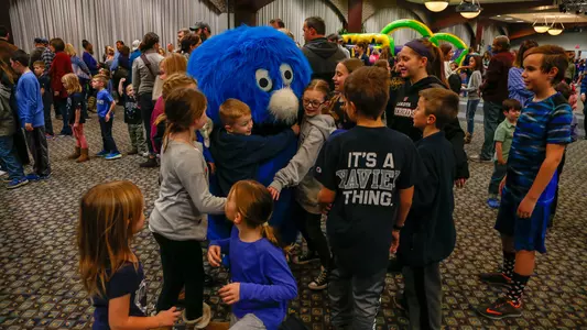 Blue Blob Birthday Party