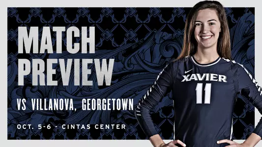 Volleyball Preview - vs Villanova and Georgetown
