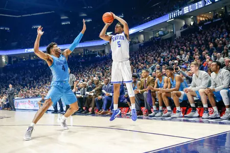 Trevon Bluiett against Georgetown