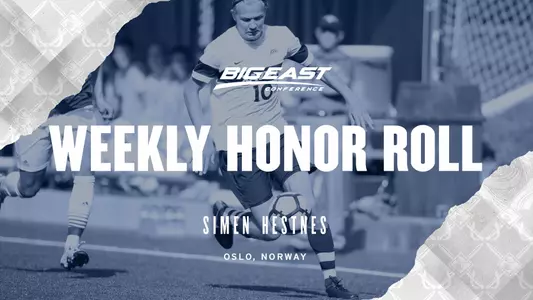 Simen Hestnes Weekly Honor Roll