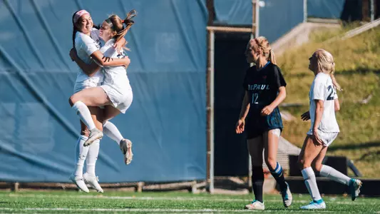 Jenna Prathapa goal Depaul