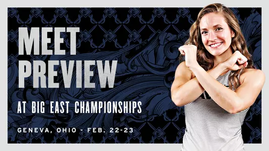 BIG EAST T&F Championships Preview Graphic