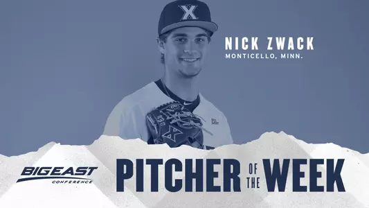Nick Zwack Pitcher of the Week
