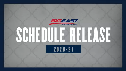 BIG EAST Schedule Release