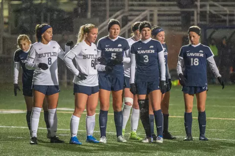 Action Shots from Xavier WSOC vs Butler on October 31, 2019 at Sellick Bowl in Indianapolis, IN. (Credit Image: Chad Williams)