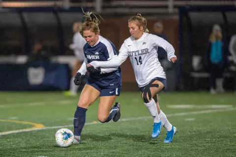 Action Shots from Xavier WSOC vs Butler on October 31, 2019 at Sellick Bowl in Indianapolis, IN. (Credit Image: Chad Williams)