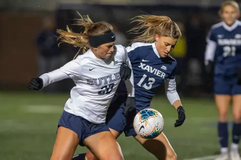 Action Shots from Xavier WSOC vs Butler on October 31, 2019 at Sellick Bowl in Indianapolis, IN. (Credit Image: Chad Williams)