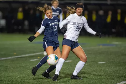Action Shots from Xavier WSOC vs Butler on October 31, 2019 at Sellick Bowl in Indianapolis, IN. (Credit Image: Chad Williams)