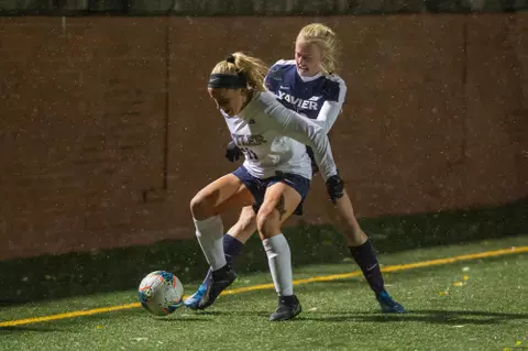 Action Shots from Xavier WSOC vs Butler on October 31, 2019 at Sellick Bowl in Indianapolis, IN. (Credit Image: Chad Williams)