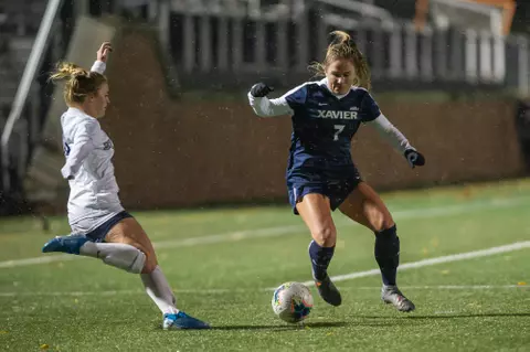 Action Shots from Xavier WSOC vs Butler on October 31, 2019 at Sellick Bowl in Indianapolis, IN. (Credit Image: Chad Williams)